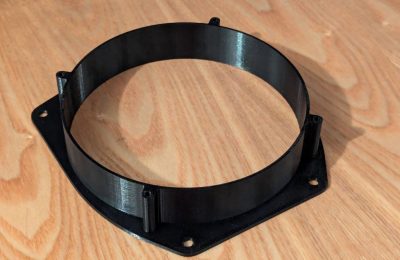 Mini Cooper kõlarivõrud must PETG